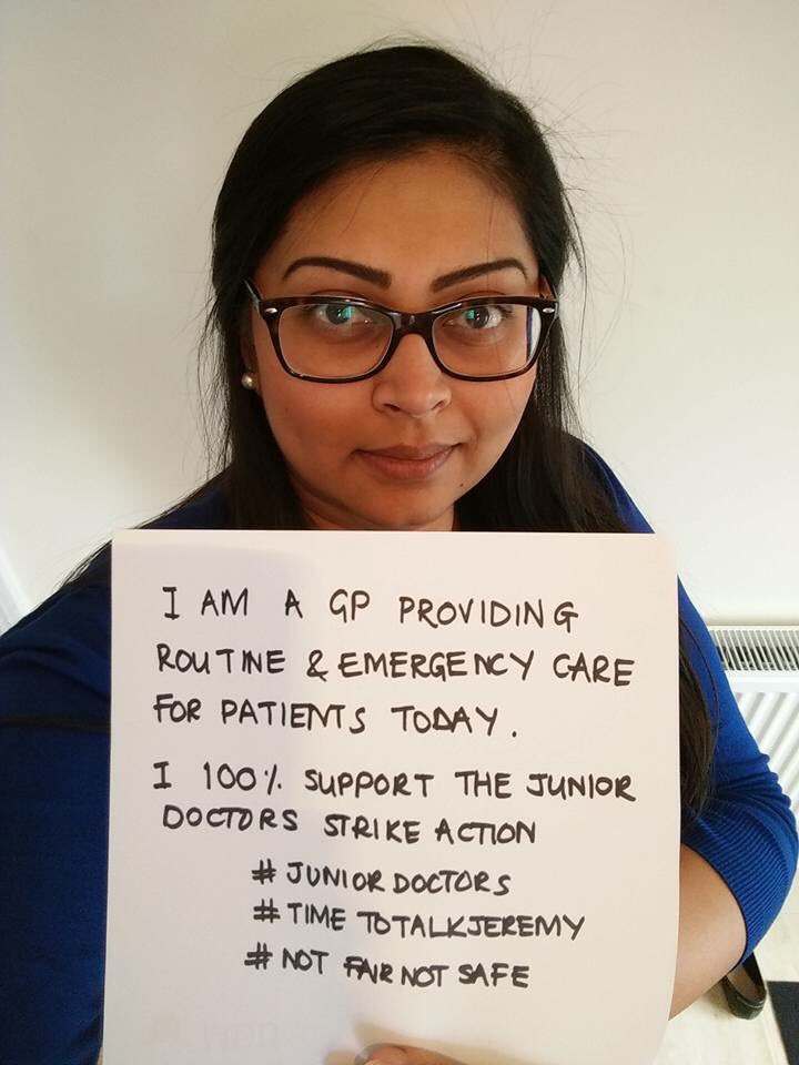 cgps_gp's tweet image. GPs right behind Junior Drs #oneprofession #JuniorDoctorsStrike @drdjsmc @Bagpus