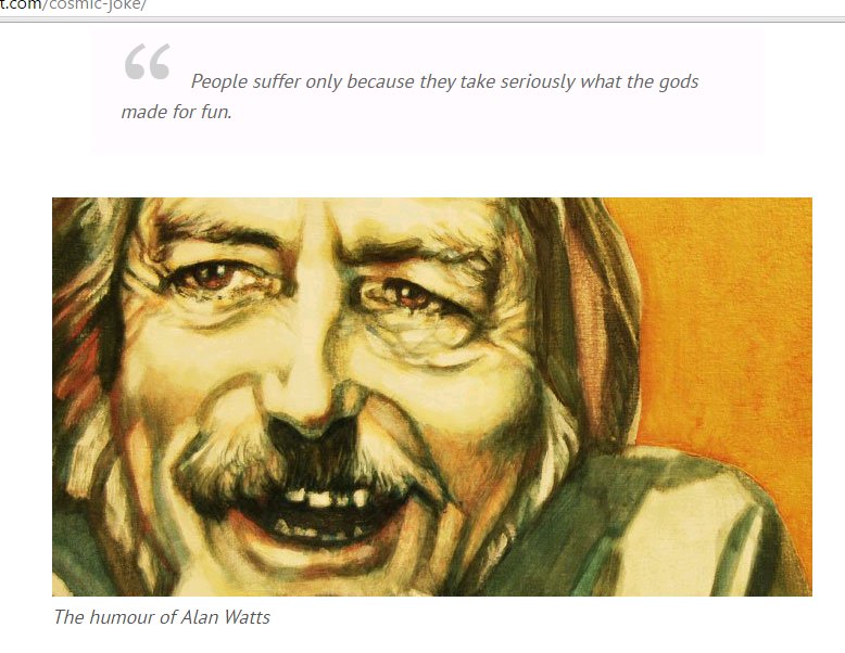 SpiderPenelope's tweet photo. #alanwatts #fun #gods #mythology #myth #carljung #jungian https://t.co/YvIrWmySTj