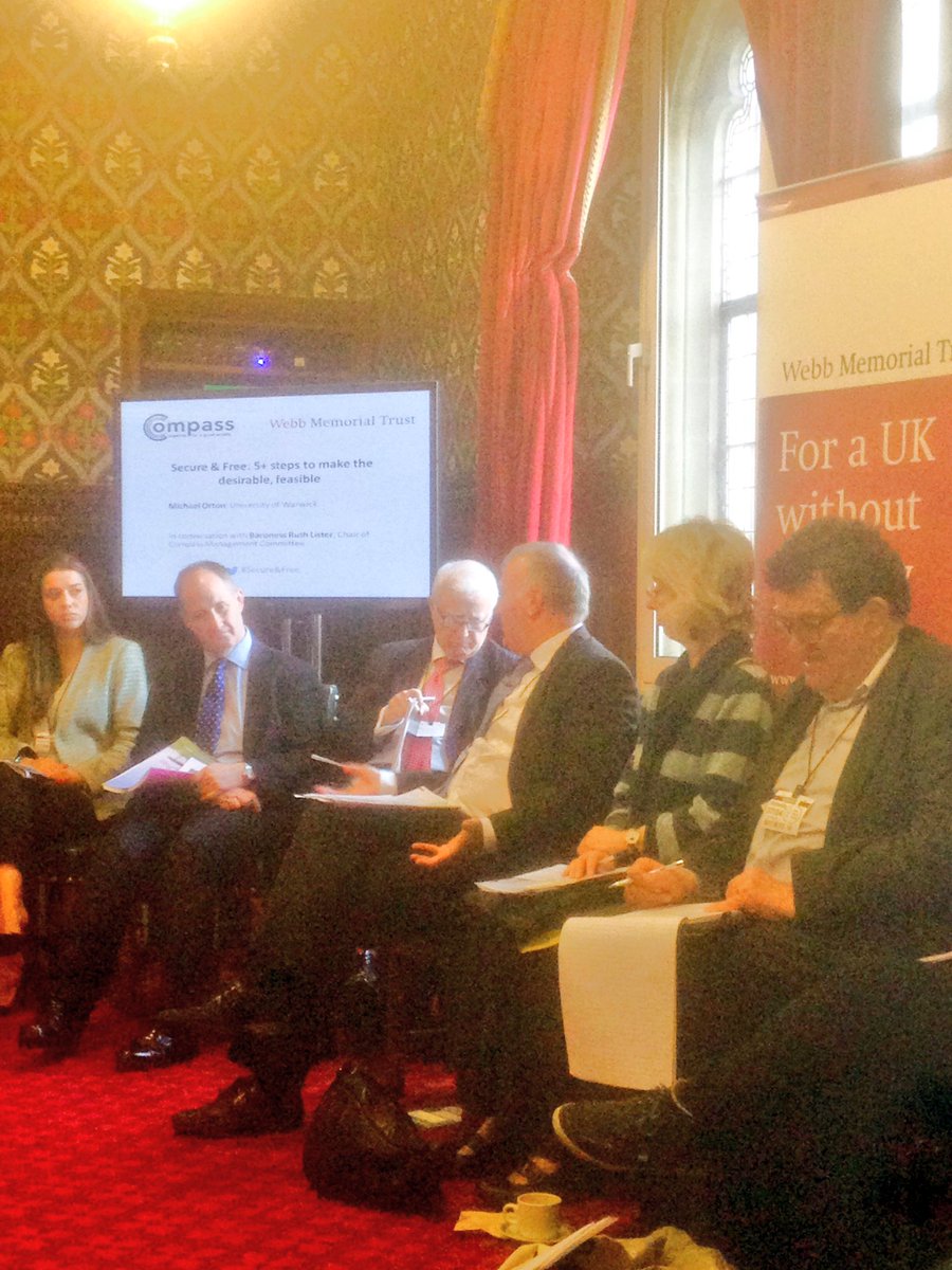 kevinhollinrake's tweet photo. Brilliant discussion today with @CompassOffice and @WebbTrust at the @APPGPoverty #SecureAndFree https://t.co/rzWaoAyRt2