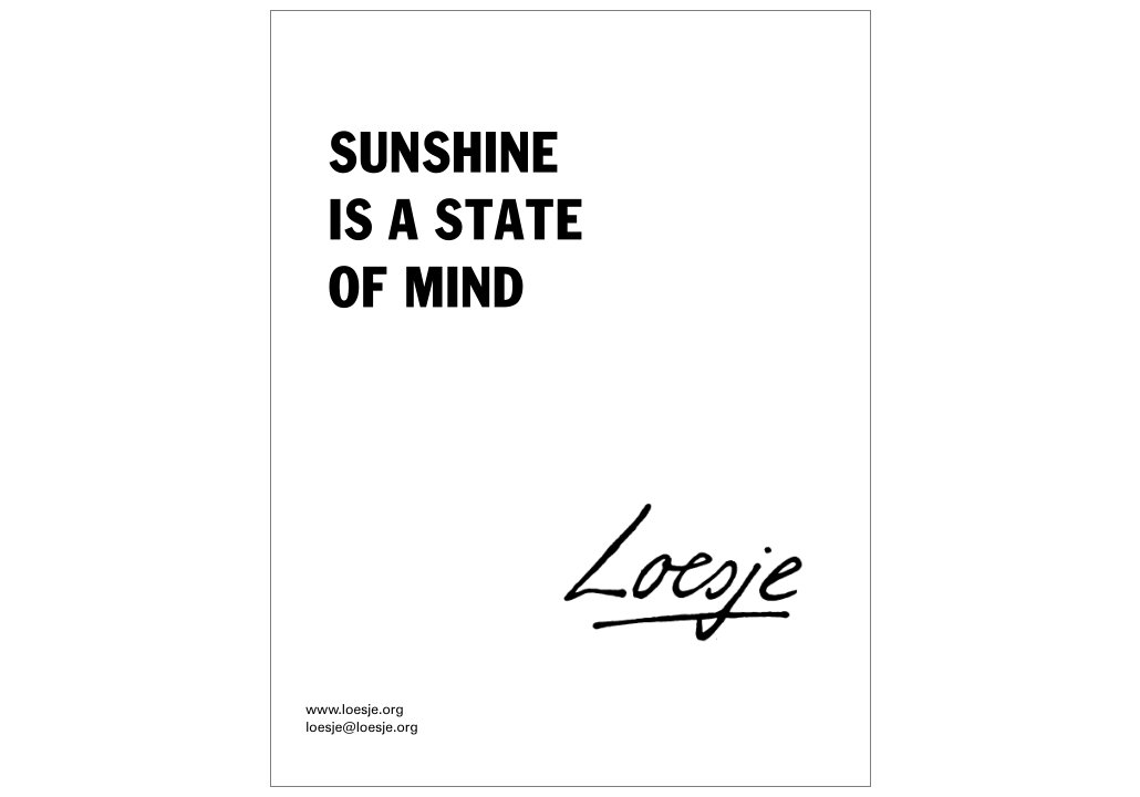 loesjeINT's tweet photo. *** Sunshine is a state of mind *** https://t.co/Fz6yN8Nben