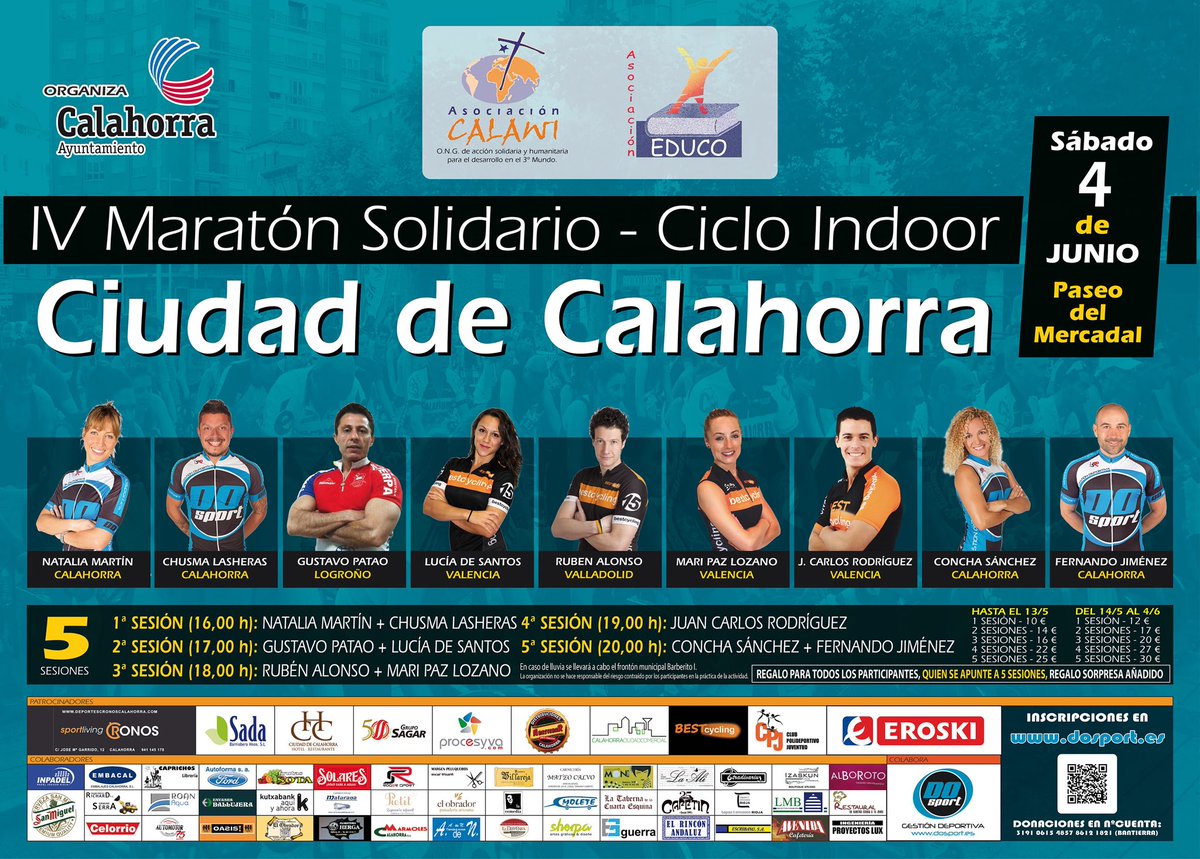 dosport_es's tweet photo. 4 de junio maratón solidario en Calahorra @aytocalahorra @riojadeporte https://t.co/GhnjNZ0oYj