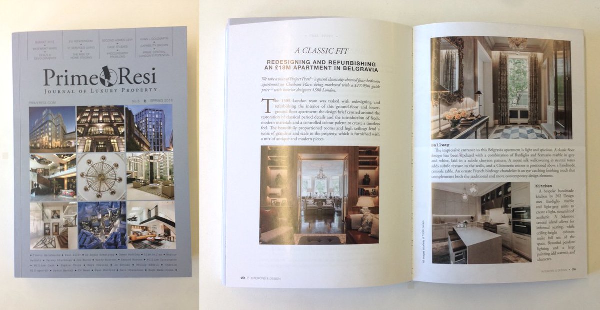 1508London's tweet photo. Project Pearl has been featured in the new @PrimeResi Journal: https://t.co/FCr0v6H3WK https://t.co/1HkhaFj44j