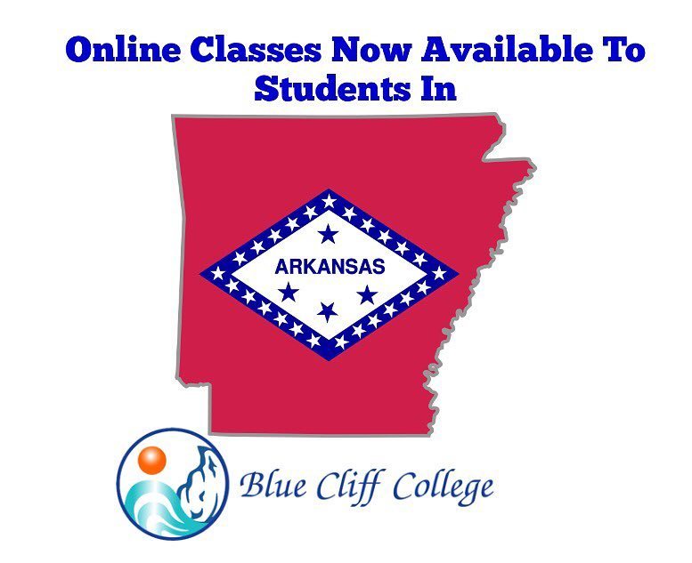 BlueCliffOnline's tweet photo. We are #happy to #announce, online #classes are now available to #students in #Arkansas. 
… https://t.co/yj0ndSvDsa https://t.co/go5NP8ms9E
