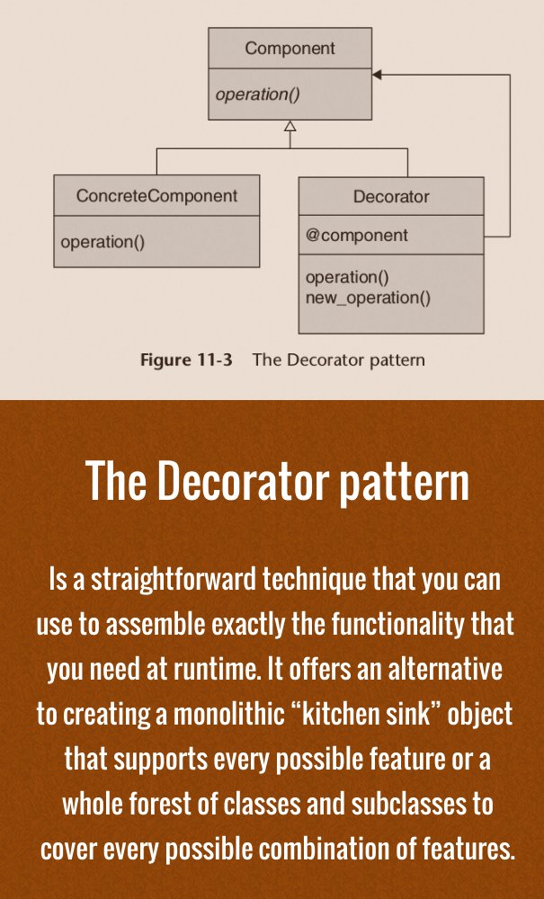 TorqO7's tweet image. This one was tough. Spent 3 days to understand when we have to use this pattern #DecoratorPattern #DesignPatterns