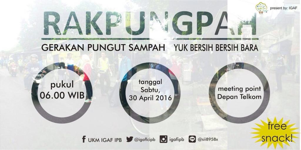 ALERT📣📣📣
JANGAN NGAKU CINTA LINGKUNGAN KALAU LINGKUNGAN SENDIRI AJA GA PEKA!