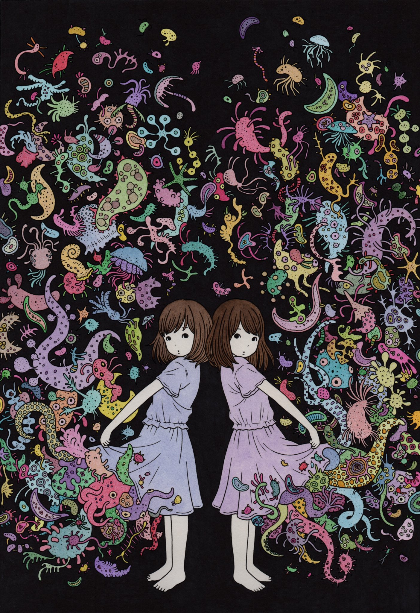 徳田有希 完成です 久しぶりに黒背景のイラスト描きました 徳田有希 完成です 久しぶりに黒背景のイラスト描きました