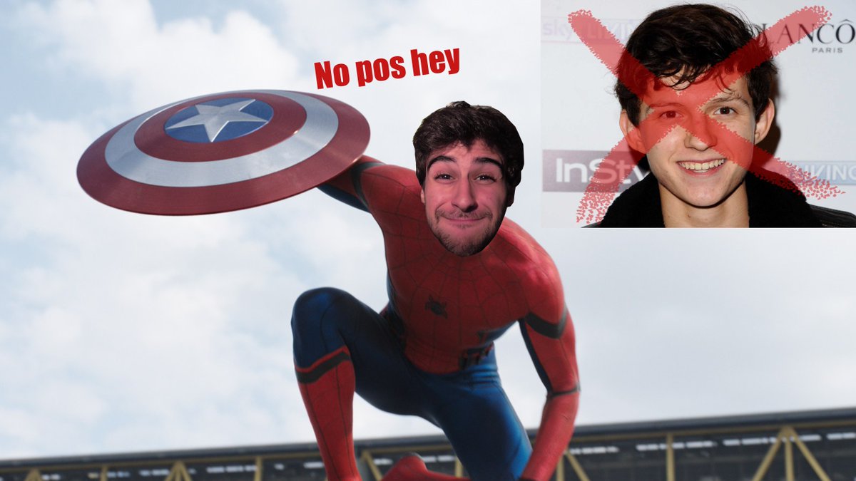 Sergi_ND's tweet photo. Lo que nadie sabía es que en verdad YO soy Spiderman (?) https://t.co/z8UR1jh0ge