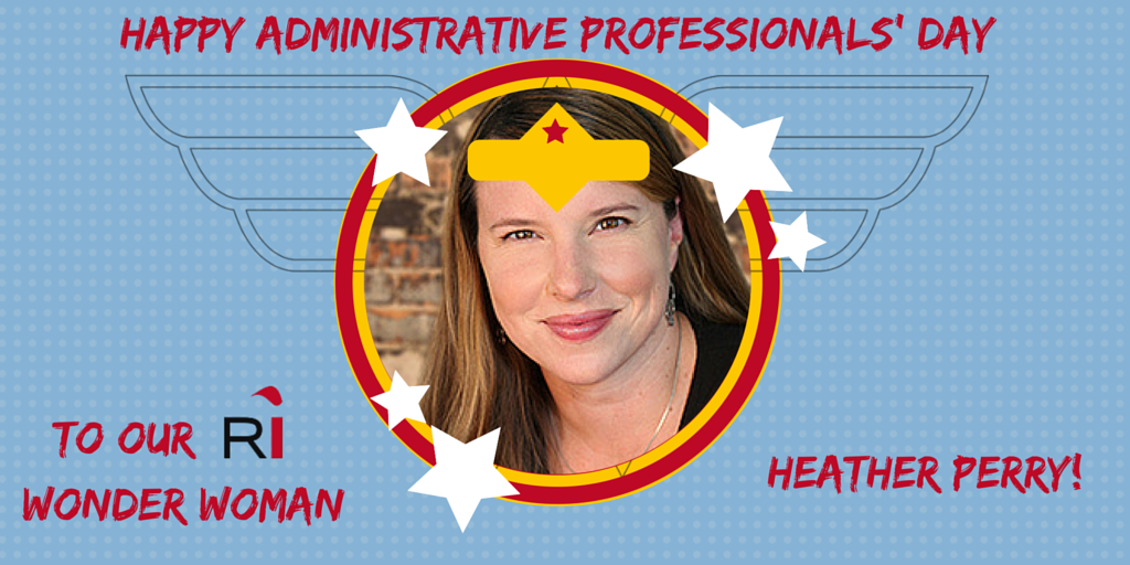 Rep_Ink's tweet photo. Happy #AdministrativeProfessionalsDay to our Wonder Woman, Heather P!❤️ #adminday #sherules #wonderwoman #agencyhero https://t.co/tWcYbVaq80