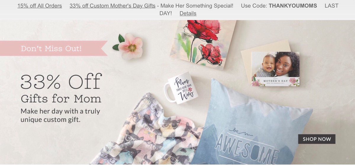 PikParkApp's tweet photo. Use PikPark to create personalized gifts. Save big using code: THANKYOUMOMS #MothersDay #Zazzle #shop #mom #sale https://t.co/fPEa5xXAs6