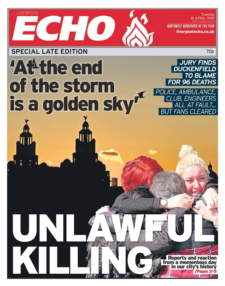 After 27 years and 11 days ... finally Justice for the 96 !!! #jft96 #JusticeForThe96 #Hillsborough #hjc #LFC