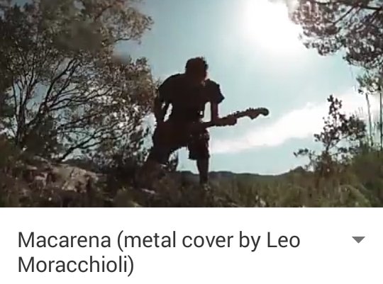 YouMusic_aj's tweet photo. ¿Puede sonar bien "La Macarena" en versión metal? ¡Pues sí! #ADayInASong https://t.co/QoIMs3K2c0 https://t.co/9S7YYZthpd