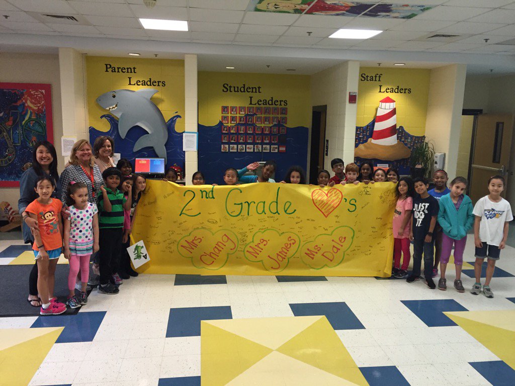 Happy Administrative Assistant's Day - Shakerag 2nd graders ❤️ Mrs. James, Ms. Dale, &amp; Mrs. Chang!@ShakeragElem