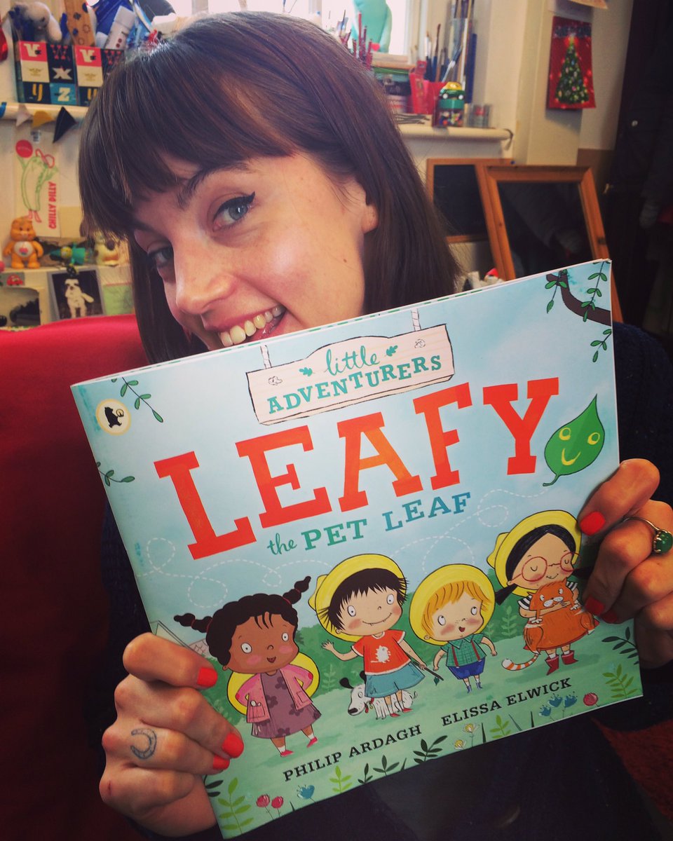 jabberworks's tweet image. Got sneak peek at my studiomate @elissaelwick's new book with @philipardagh! Out in Sept! 🍃😀💛💛 #LittleAdventurers