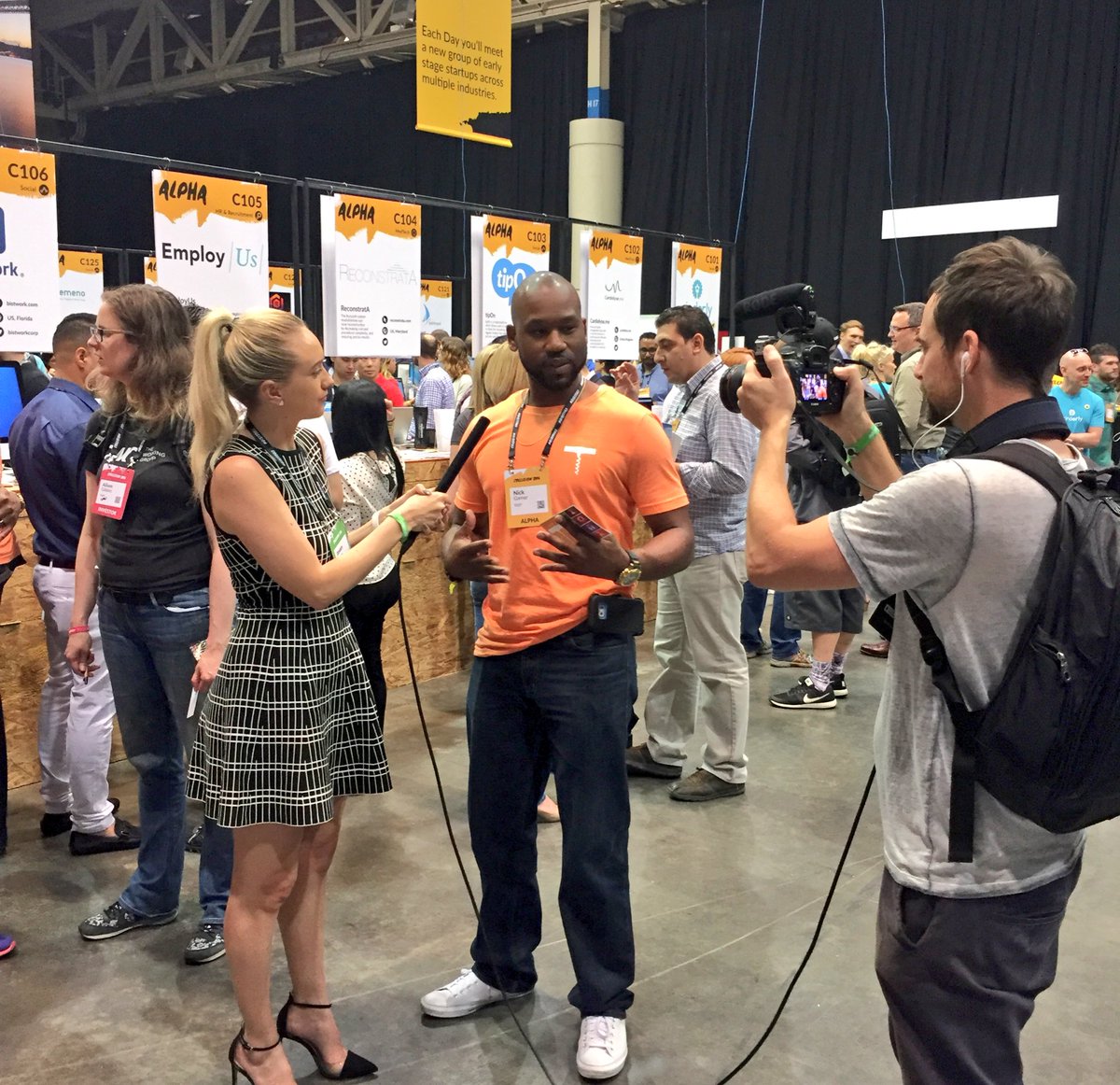 Paddy_Griffith's tweet photo. Great Day 1  @ #CollisionConf! Look forward to seeing @BranchMetrics, @SpendGo &amp; @Thuzio in the START section today! https://t.co/O8w6XoAxEe