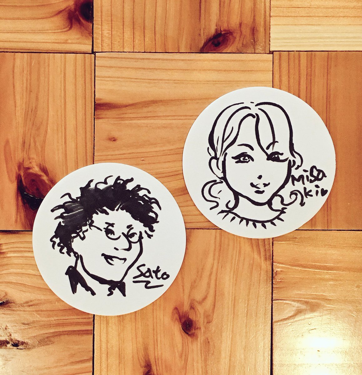 残り期間クロージングパーティーを含めた在店日一覧です。
5月1日にはお店側で天才ユニット『下八』ライブがあり観客としてお邪魔致しますw
またイベントがない日もコースター似顔絵お描き致します。他お時間等お問い合わせどうぞお気軽に^^ 
