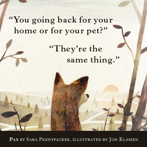 HarperChildrens's tweet photo. Retweet if your home is where your pet is. #findPax https://t.co/JxidNFl7fZ https://t.co/WLMRJyr560