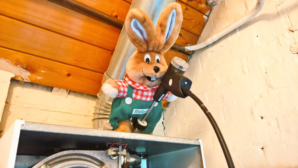 DrBoilers's tweet photo. Johann and I are greatly enjoying Servicing another fine @RemehaUK #Broag #GasDream https://t.co/qSoOtmUUfa