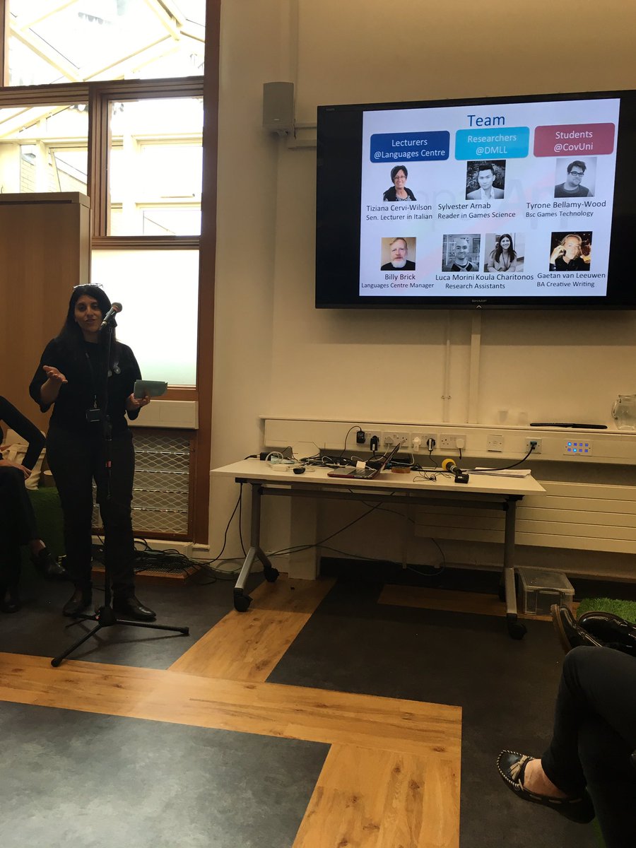 OTLCovUni's tweet photo. @ch_koula presenting #Imparapp #dmllexpo
Intercultural encounters #learning outside the classroom @disrupt_learn https://t.co/iHqDJqNMr3