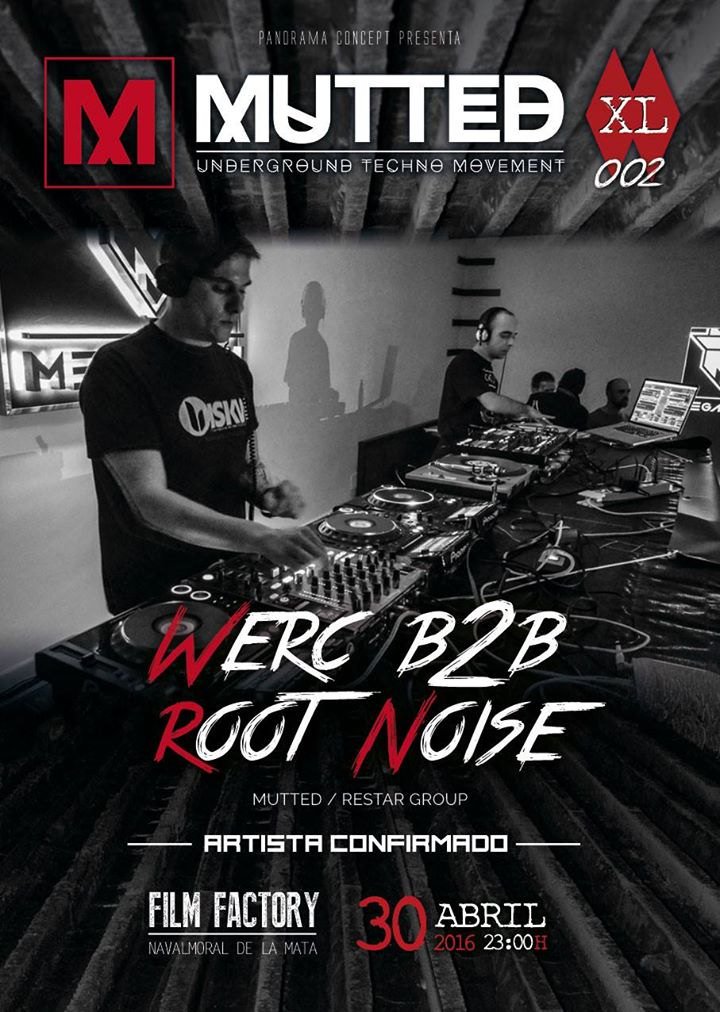 Mutted_Techno's tweet photo. 30\04 Residentes Mutted 🔊 Werc &amp; Root Noise 🔊 (Mutted-Restart Group) #Mutt002 #Techno https://t.co/yVoXeie8U7