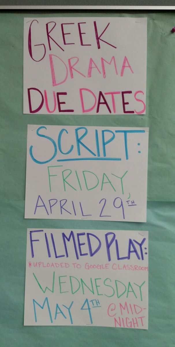 MrsDownNMS's tweet photo. Just a reminder about our current project's due dates! #7PurpleSS #7Procks
@MrsHolickerNMS https://t.co/DilsVxyjh9