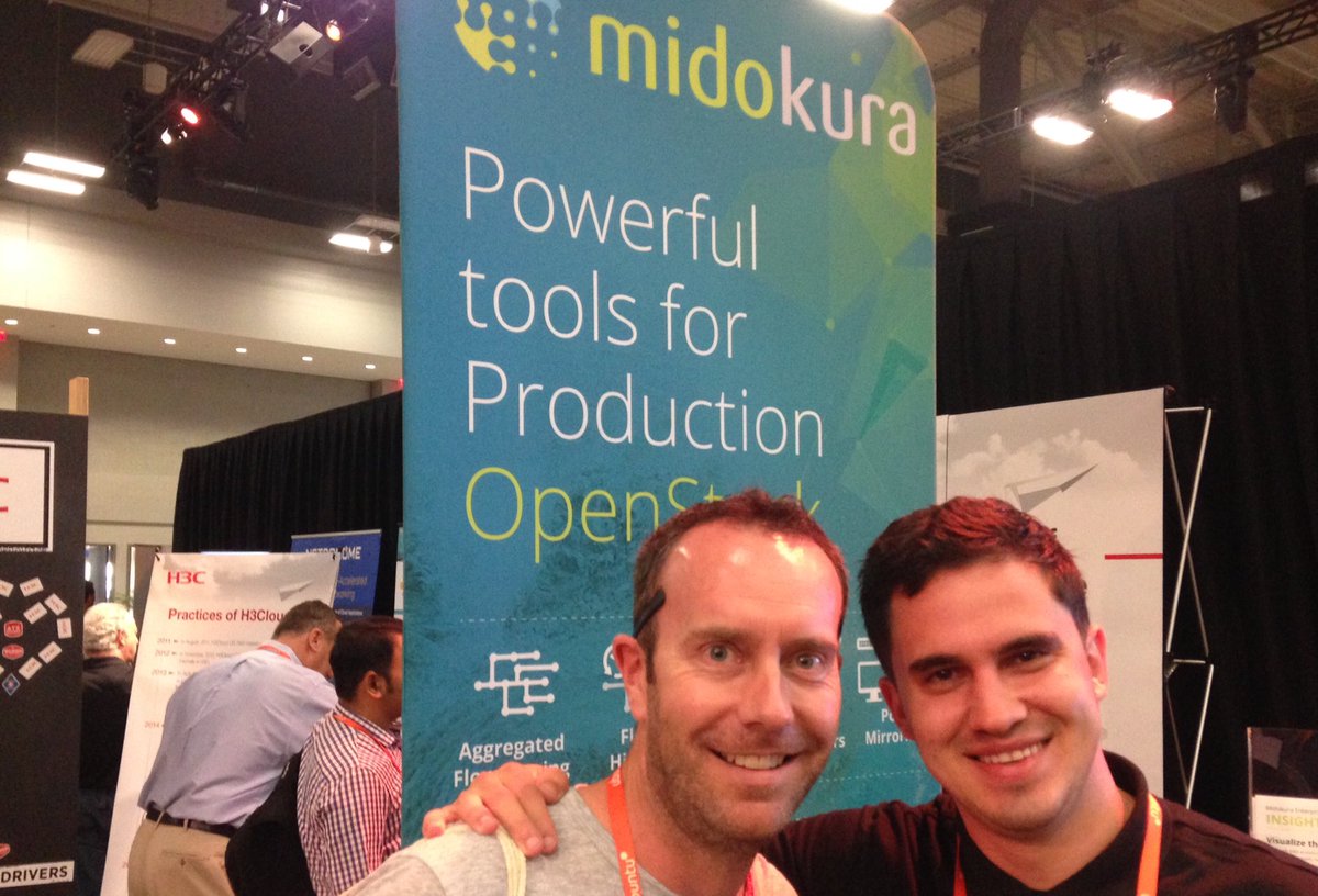 AnthonyRees's tweet photo. Hanging out with the guys from @midokura #OpenStackSelfie https://t.co/qfo0417Vuu