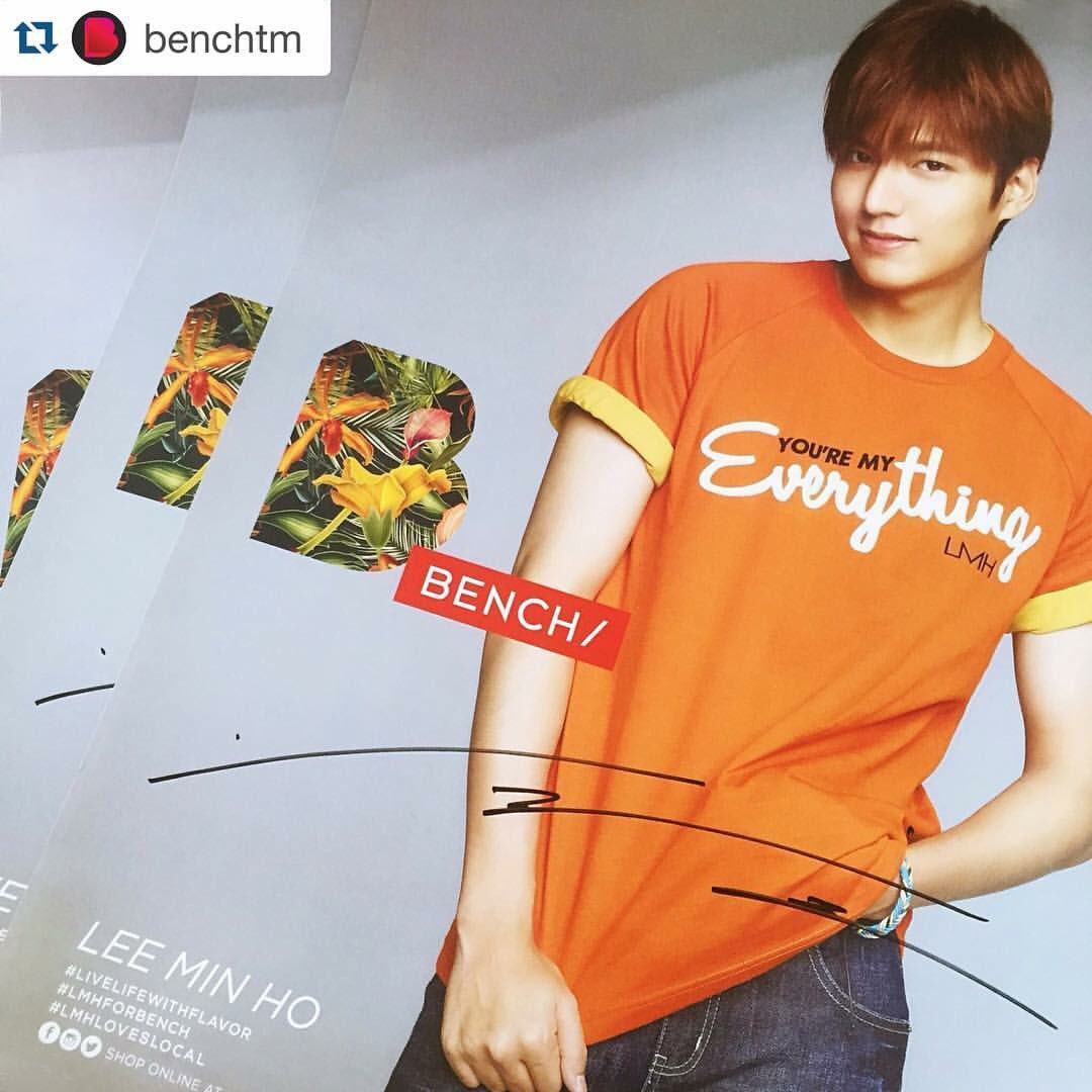 TheLeeMinHoPh's tweet photo. Repost @benchtm:
Follow @benchtm and repost this photo with the hashtag #LMHLovesBench. https://t.co/roJcNz7fil