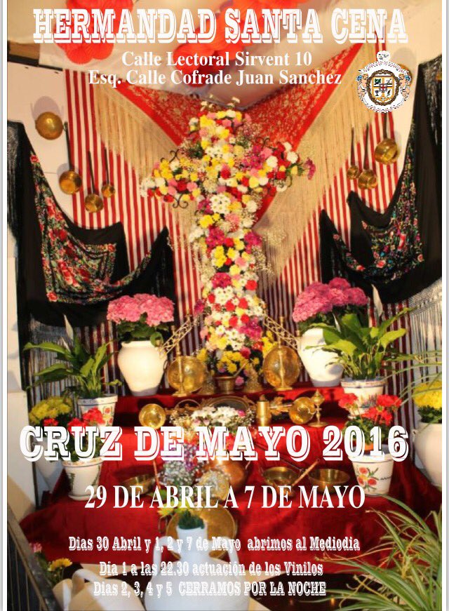 HdadCenaAlmeria's tweet photo. Nos vamos de Cruces! #CenaAlmeria https://t.co/VDp4OUcStp
