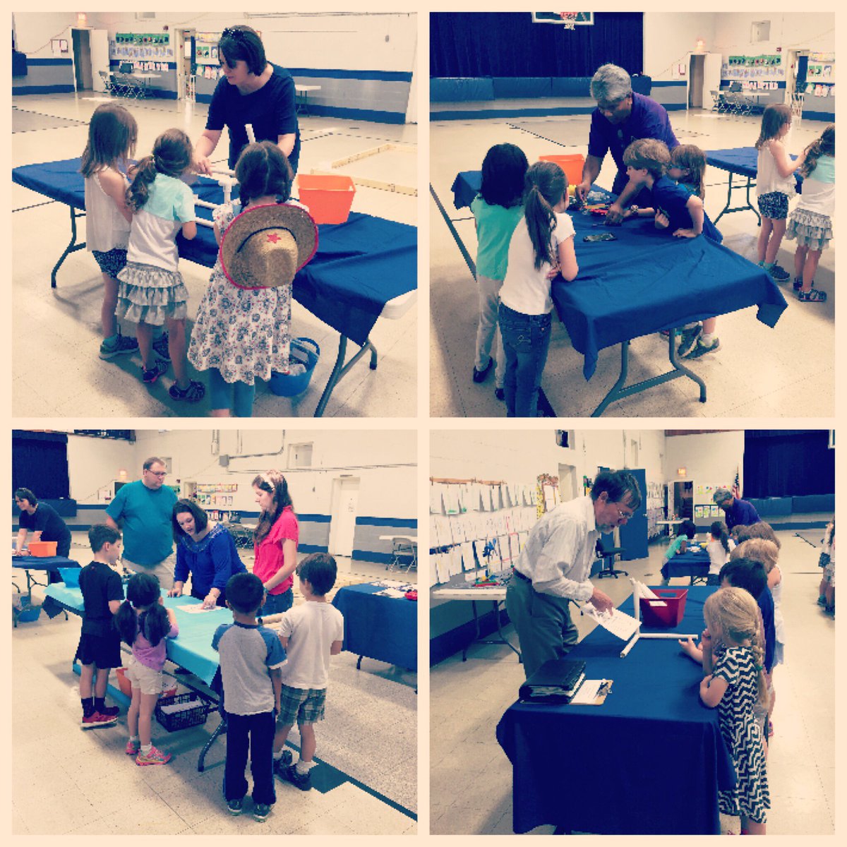 riverhillschool's tweet photo. Community leaders and students are spending the day learning at the Riverhill School Technology Fair. #tech256 https://t.co/1VBEB14ySw