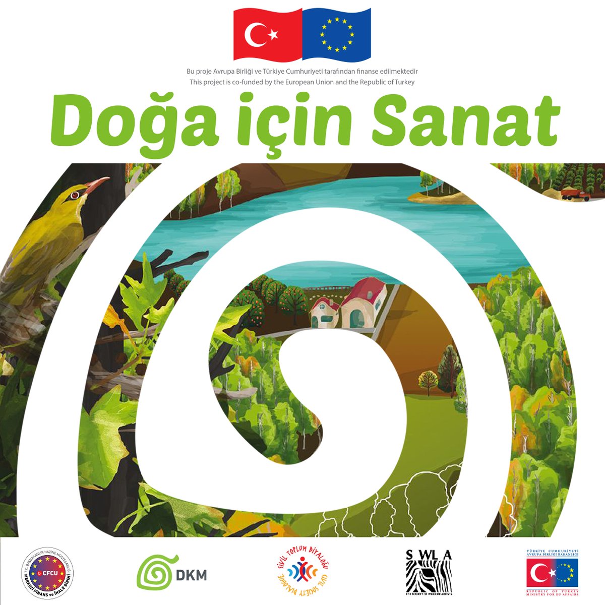 Doğa İçin Sanat projemiz başladı! Ayrıntılı bilgi için -> facebook.com/dogaicinsanat #siviltoplumdiyalogu