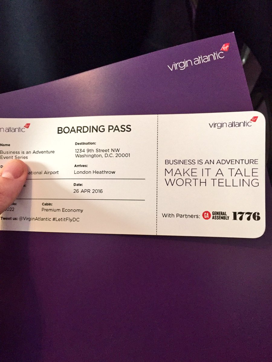 ryankcroft's tweet photo. Yesterday: @VirginAtlantic event w/ @richardbranson &amp; @1776 

Today: @VirginAmerica flight to SF

#LetitFlyDC https://t.co/PNWI9AbtfU
