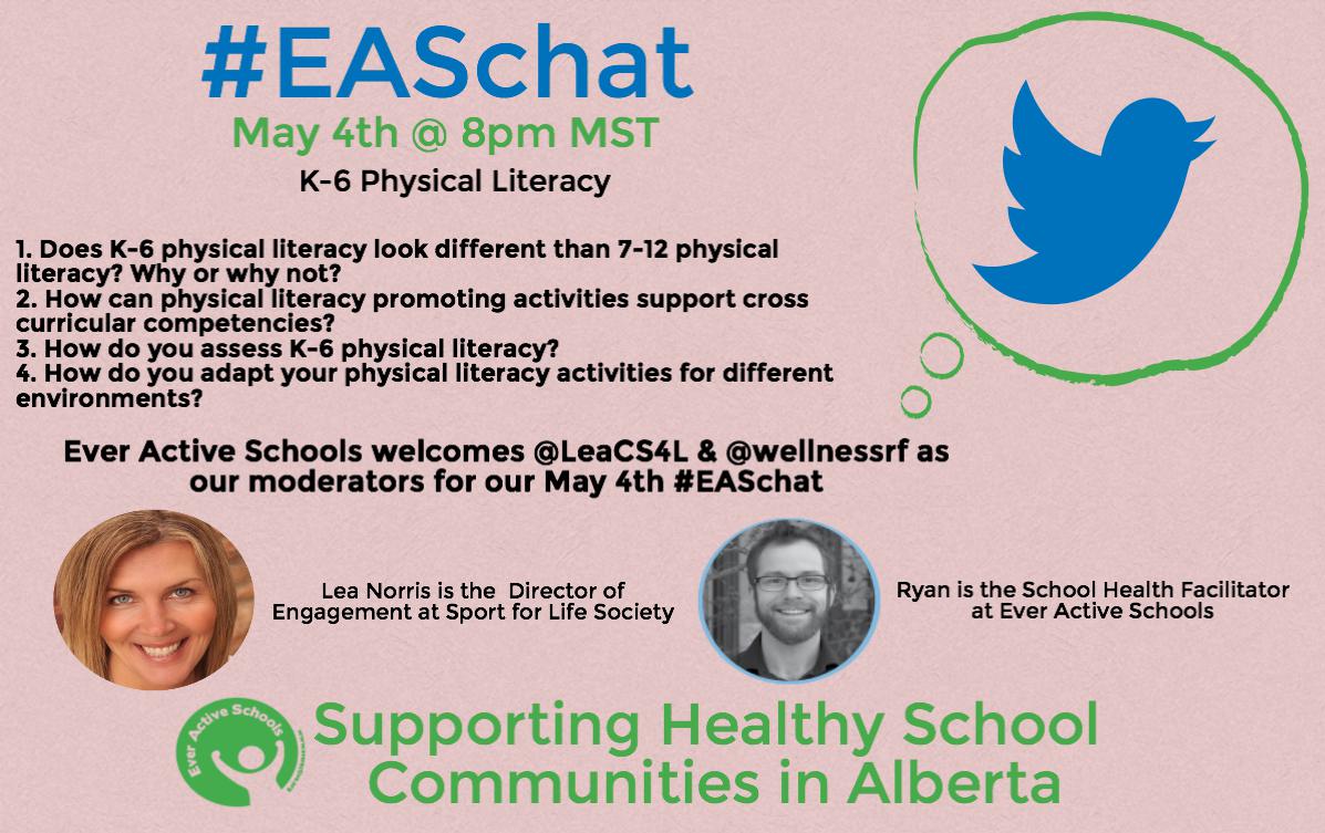 wellnessrf's tweet image. So excited- 1 wk from today @Lea4CS4L &amp;amp; I will be co moderating the May #EASchat. We hope u can join! @EverActiveAB