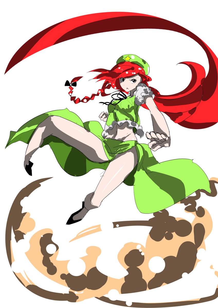 #深夜の真剣お絵描き60分一本勝負
メイリンちゃん! 