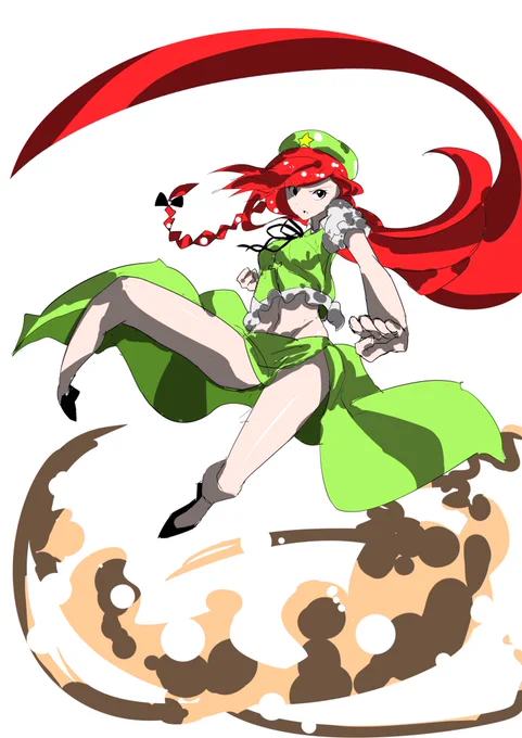 #深夜の真剣お絵描き60分一本勝負メイリンちゃん! 