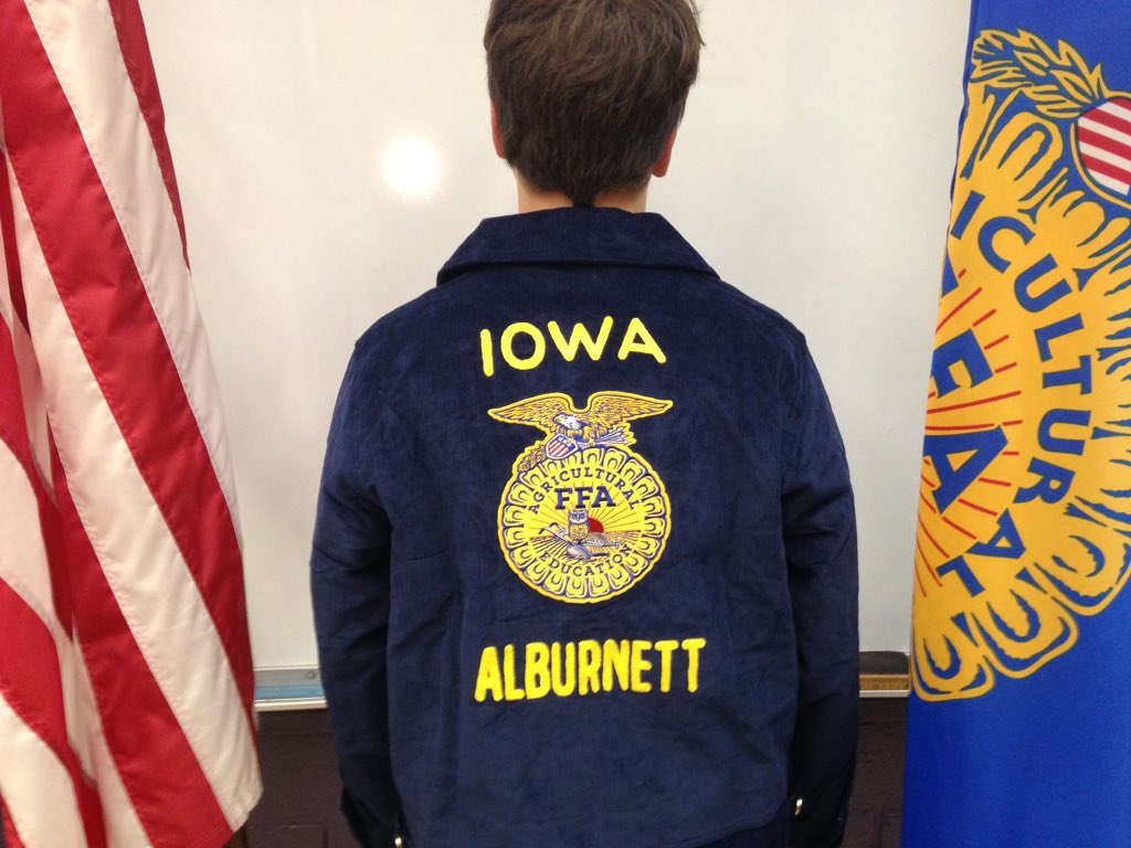 AlburnettFFA's tweet photo. ThankYou @culvers for support of @NationalFFA & #BlueJacketProgram. Thanks to Hiawatha, Iowa store for their support https://t.co/8KCn08SHqp