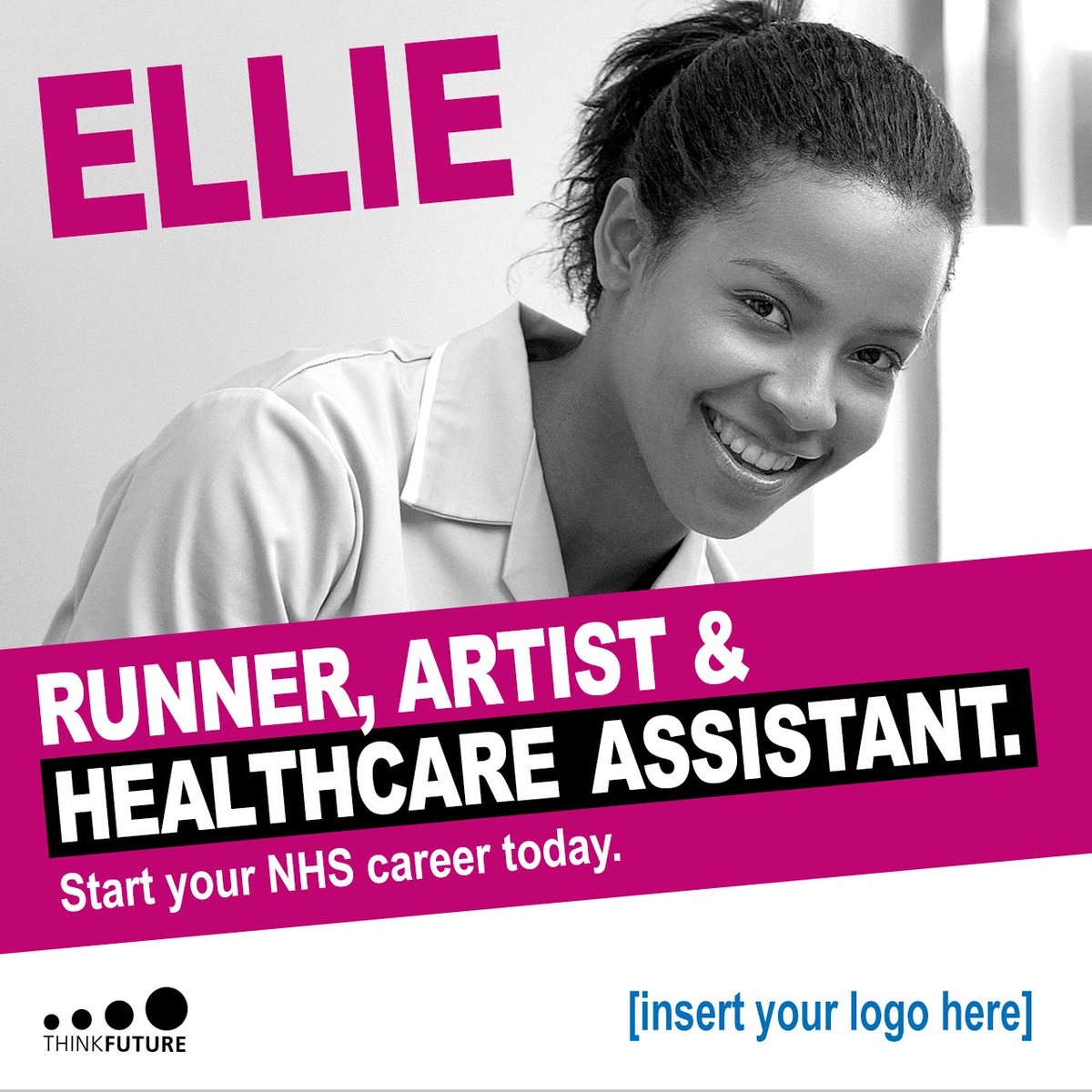 ThinkFutureNHS's tweet photo. Use our templates to run local #NHS recruitment campaigns for young people > https://t.co/I8TkB4pf5Q #ThinkFutureNHS https://t.co/gtusx0zeVn