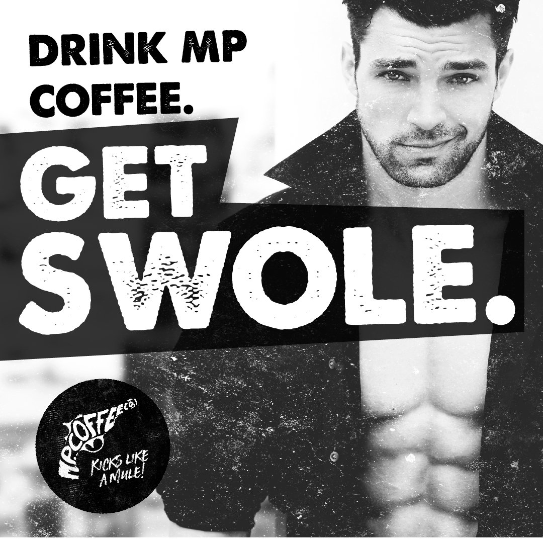 thecoffeemule's tweet photo. Drink #coffee get #SWOLE yo! https://t.co/0LfiRZedLO