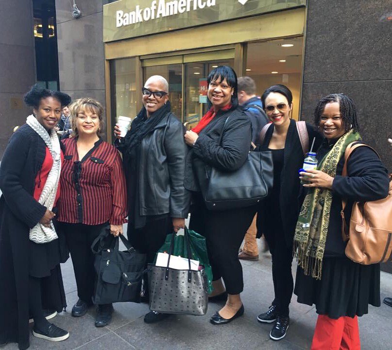 MighteeShero's tweet photo. So proud of these women. They performed brilliantly last week for #VDayTaconic! #mighteesheros #socialjusticetheatre https://t.co/rArJBl2TwL