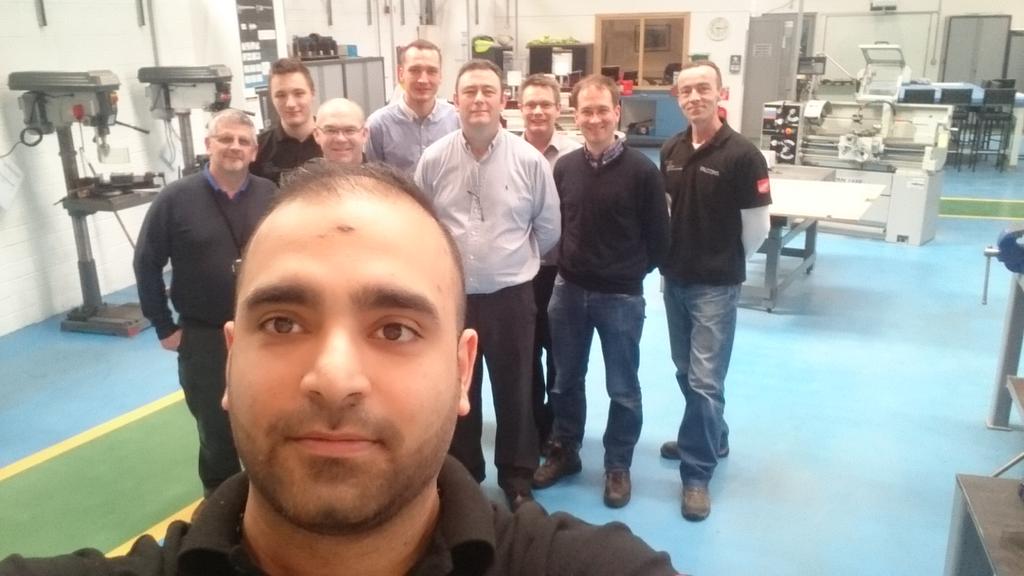 USWFalcons's tweet photo. #steelselfie #tatasteel  @USWEngineering @UniSouthWales 
@USWFalcons partnering with @Tatasteelltd https://t.co/6kiliM0xzA