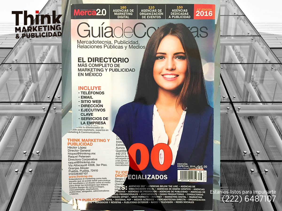 THKmarketingMx's tweet photo. ¿Qué mejor sello de confianza que estar en la #GuíaDeCompras 2016 ?
https://t.co/Ui6J7p5WvC
#ThinkMP https://t.co/pcJYDTQ8Yq