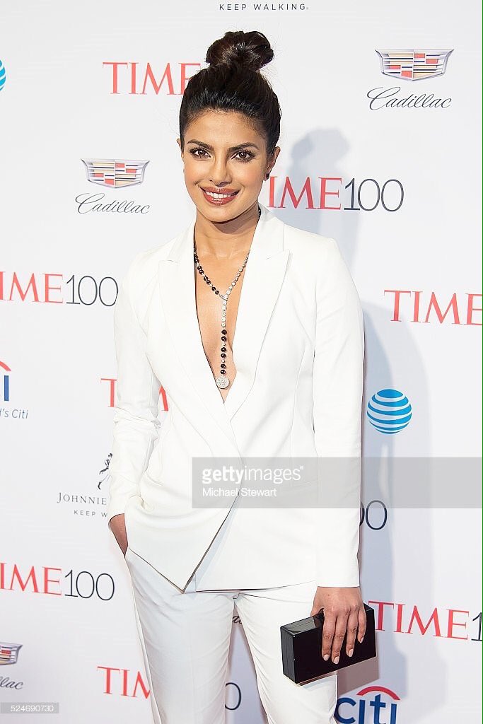 PageantsNEWS's tweet photo. Former Miss World Priyanka Chopra at the #TIME100Gala https://t.co/CSqmBBSZp9