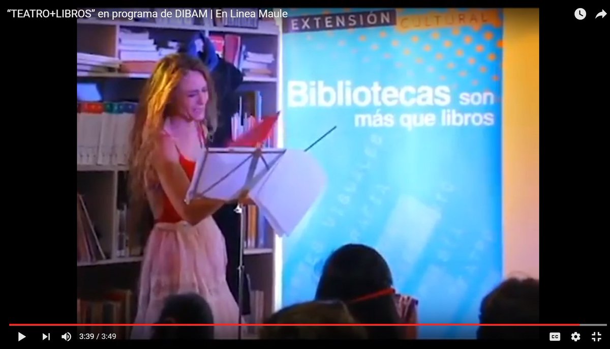 [Video]Esta semana finaliza el programa organizado por DIBAM“Bibliotecas son más que libros”.goo.gl/b5fMsH