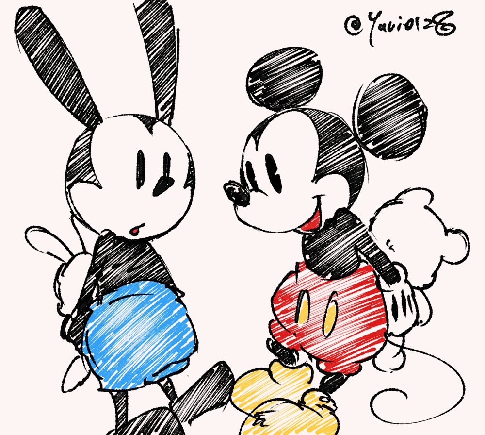 ゆうい 유우이 クラシックミッキーとオズワルドがすき