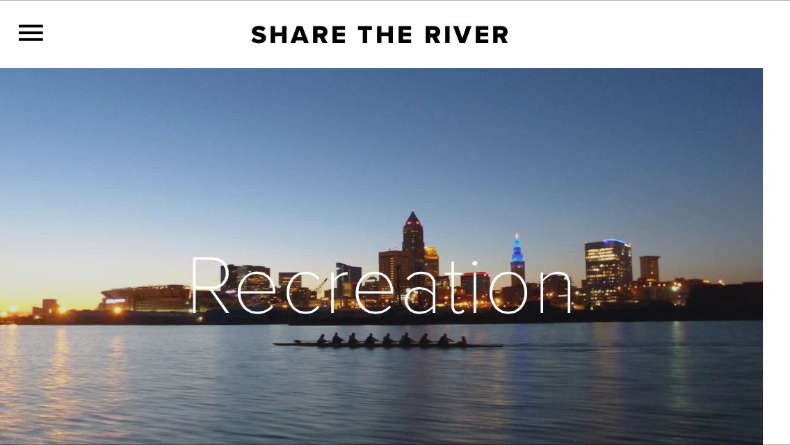 ShareTheRiver's tweet photo. Our website's updated to get word out about #recreation on #LakeErie &amp; the #CuyahogaRiver https://t.co/2dWIscDviU https://t.co/UqXXsNYOA2