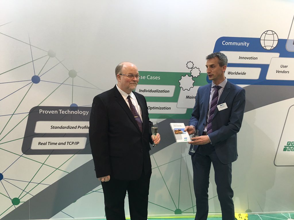 AllThingsPROFI's tweet image. James Powell &amp;amp; Karsten Schneider celebrate the release of James&apos; new edition at PI booth at #HM16