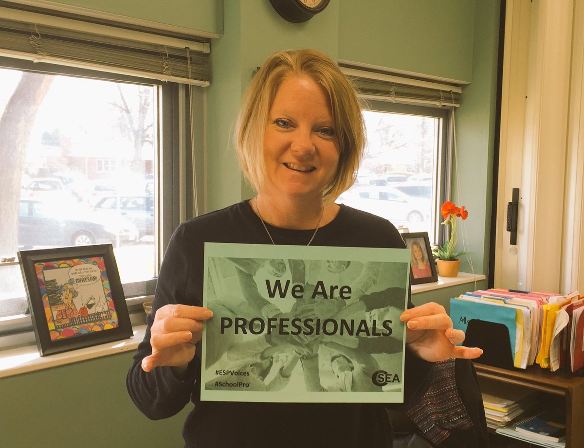 JeffcoESPA's tweet photo. #HappyAdministrativeProfessionalsDay to Jill, a  financial "secretary" who is a #SchoolPro at Arvada K-8! https://t.co/xUYXXX86vP