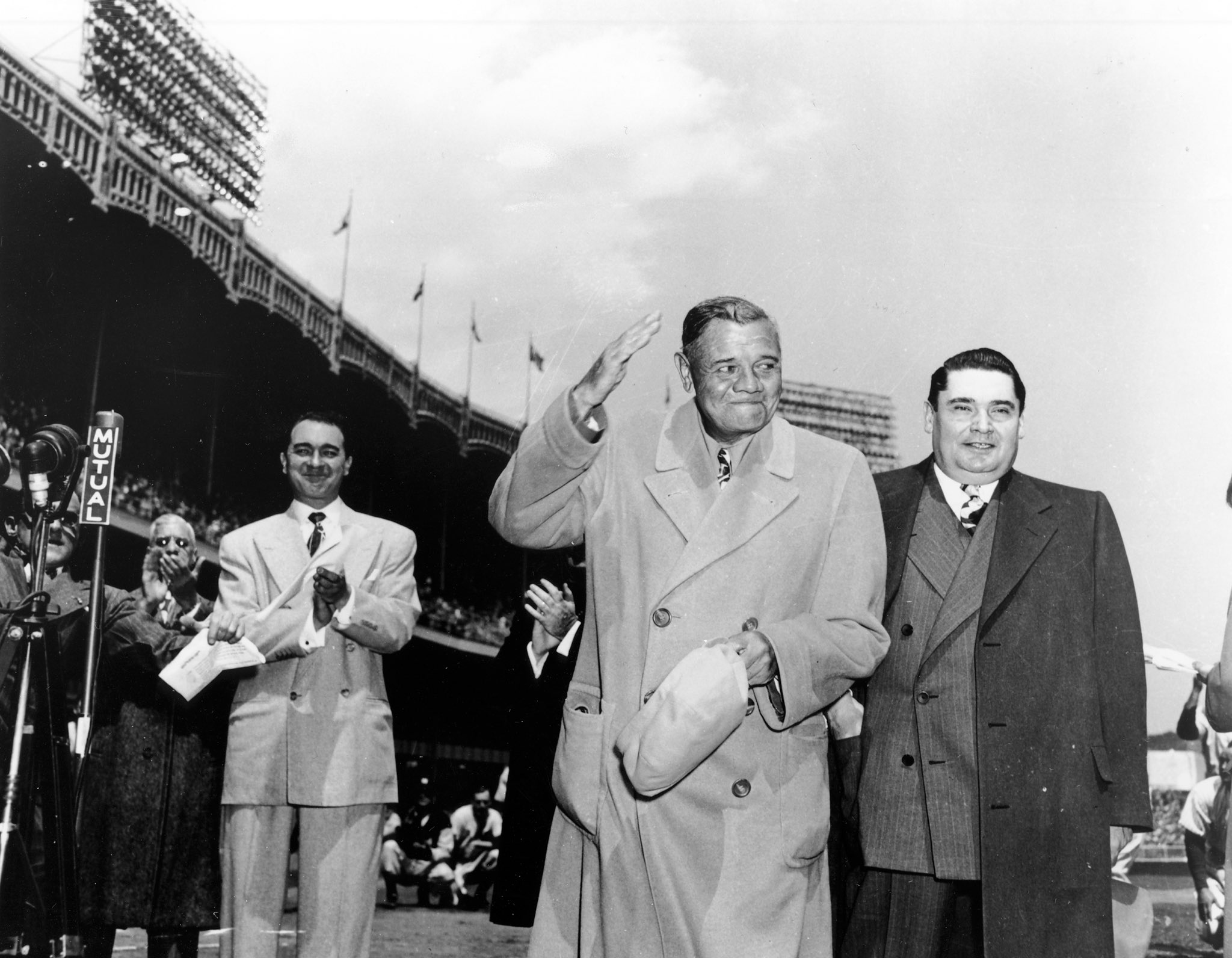 New York Yankees on X: #OnThisDay in 1947 #BabeRuth Day was celebrated. It  was his 2nd to last visit to the House He Built #YankeesArchives   / X