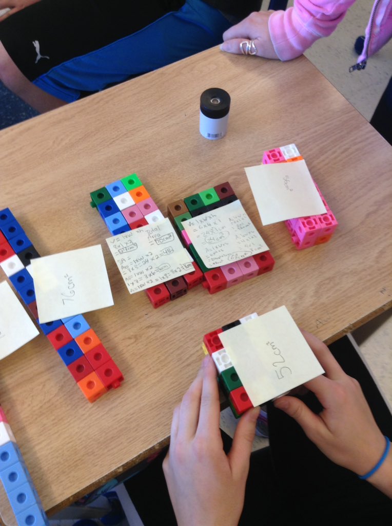 Discovering relationships between surface area and volume. #creating apple crates