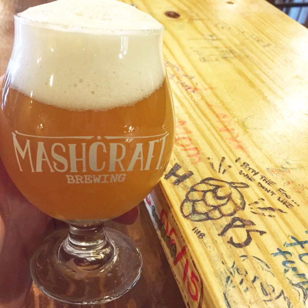 MashCraftBrews's tweet photo. Last beer of the @IndyHighBines #localhop series goes on tap at 4. MashCraft IPA with IHB Cascade. Will go fast. https://t.co/ddXIM4vDXK
