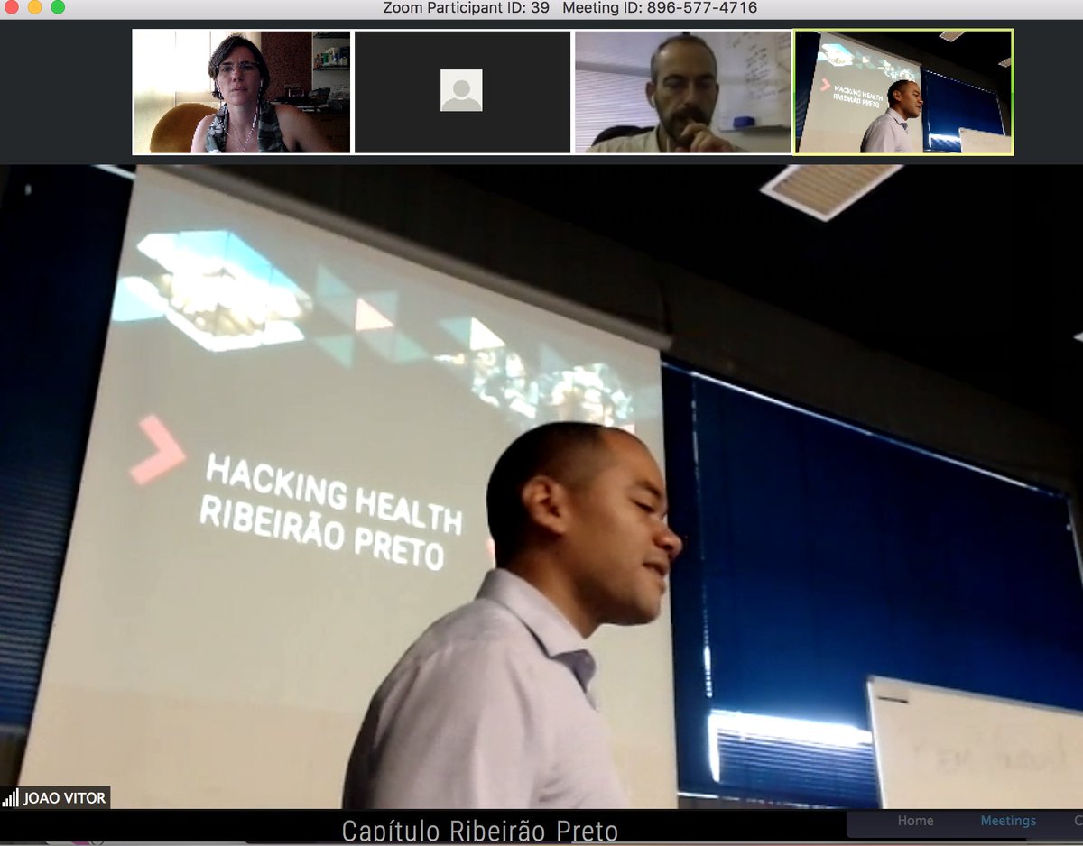 hackinghealth's tweet photo. @hackinghealthRP Saulo presenting HH in Hospital das Clinicas.1st South American HH hackathon coming up in 4 months! https://t.co/JIY20OUP2l