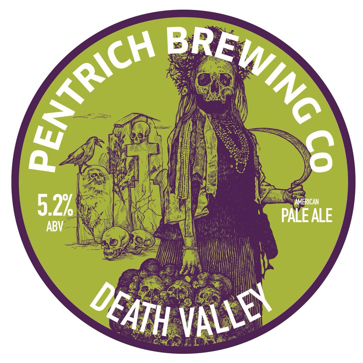 PentrichBrewing's tweet photo. Death Valley, our ode to the classic American Pale Ale, is now in stock! #HopDiggity #PaleAle https://t.co/DOQM8H9eAy